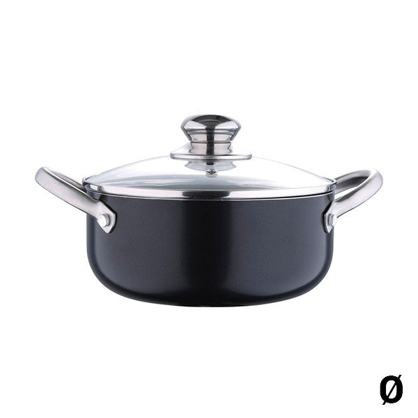 Casserole Masterpro Noir Acier inoxydable Aluminium forgé