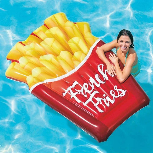Matelas Gonflable French Fries Intex (175 X 132 cm)