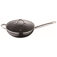 Charger l&#39;image dans la galerie, Wok San Ignacio Profesional Chef Noir Aluminium forgé (Ø 28 cm)