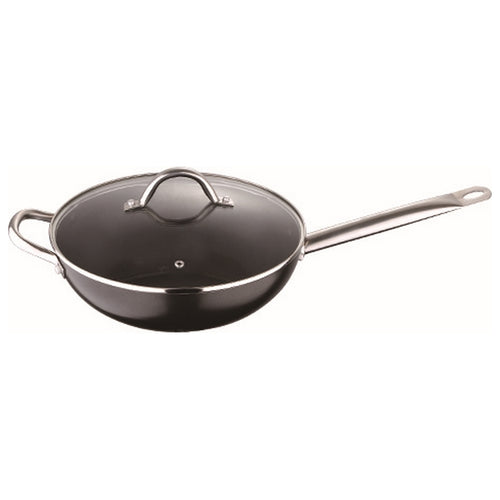 Wok San Ignacio Profesional Chef Noir Aluminium forgé (Ø 28 cm)