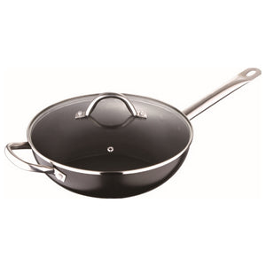 Wok San Ignacio Profesional Chef Noir Aluminium forgé (Ø 28 cm)