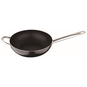 Wok San Ignacio Profesional Chef Noir Aluminium forgé (Ø 28 cm)