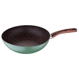 Wok Bergner Vert Aluminium forgé (Ø 28 cm)