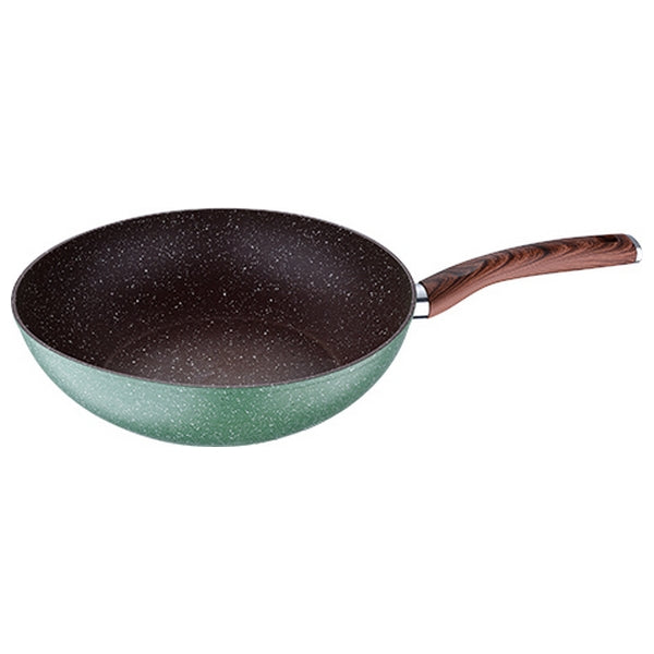 Wok Bergner Vert Aluminium forgé (Ø 28 cm)