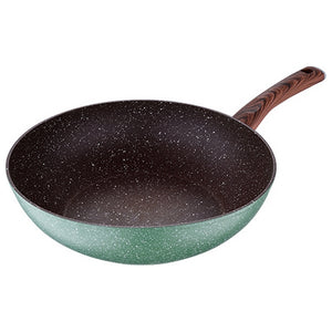 Wok Bergner Vert Aluminium forgé (Ø 28 cm)