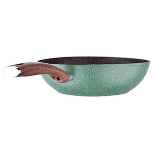 Wok Bergner Vert Aluminium forgé (Ø 28 cm)