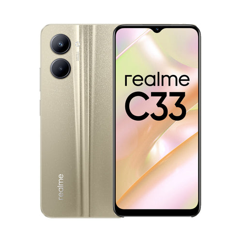Smartphone Realme C33 Doré 4 GB RAM Unisoc 128 GB