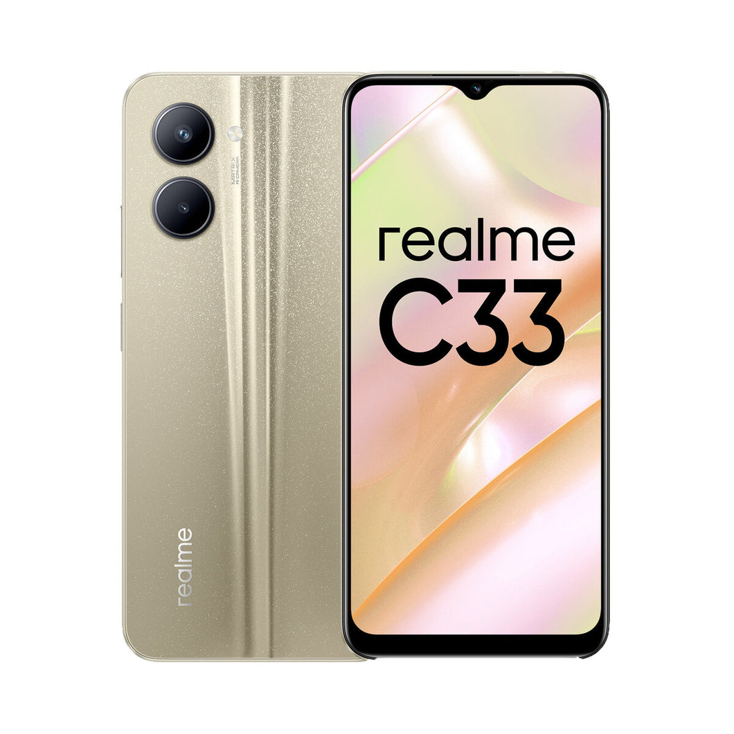 Smartphone Realme C33 Doré 4 GB RAM Unisoc 128 GB
