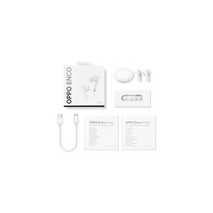 Casques avec Microphone Oppo Enco Free2 Blanc