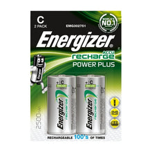 Charger l&#39;image dans la galerie, Piles Rechargeables Energizer ENRC2500P2 C HR14 2500 mAh