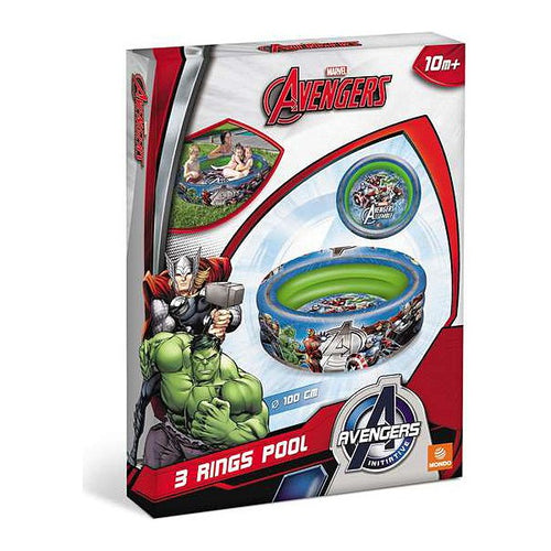 Pataugeoire gonflable pour enfants The Avengers (Ø 100 cm)