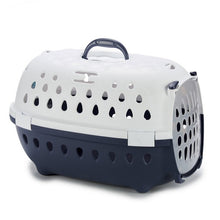 Charger l&#39;image dans la galerie, Cage de Transport Bleu Plastique Blue marine (50 x 34 x 34 cm)