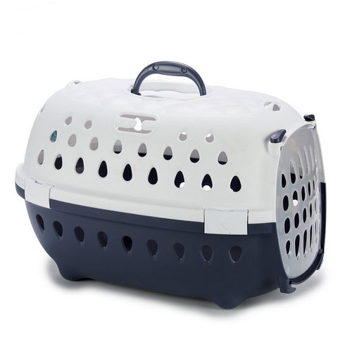 Cage de Transport Bleu Plastique Blue marine (50 x 34 x 34 cm)