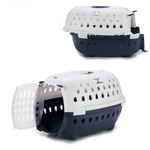 Cage de Transport Bleu Plastique Blue marine (50 x 34 x 34 cm)