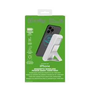 Powerbank Celly MAGPB10000WH 10000 mAh