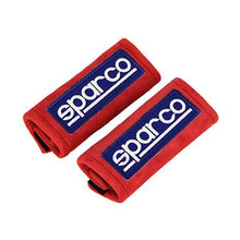 Charger l&#39;image dans la galerie, Coussinets de ceinture de sécurité Sparco 01099RS Mini Rouge (2 uds)