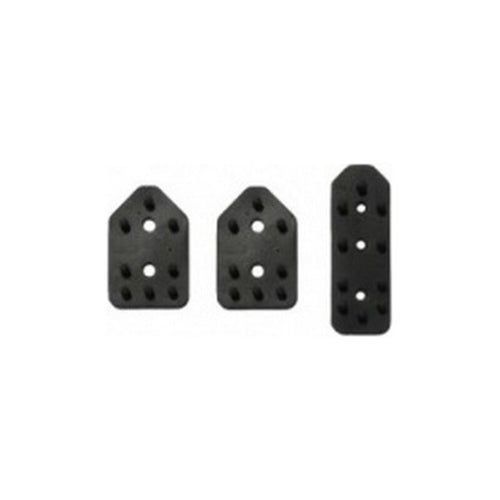Caoutchouc pour pédales de voiture Sparco REFLEX Noir (3 pcs)