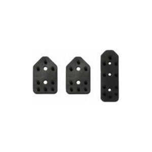 Caoutchouc pour pédales de voiture Sparco REFLEX Noir (3 pcs)