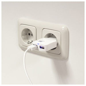 Chargeur mural 2 en 1 Ewent EW1302 5V 2.4A 12W