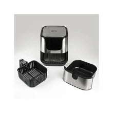 Charger l&#39;image dans la galerie, Friteuse sans Huile G3Ferrari Noir Argenté 1500 W 3,5 L