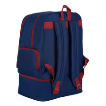 Charger l&#39;image dans la galerie, Sac de Sport avec Porte-Chaussures F.C. Barcelona 20/21 Bordeaux Blue marine