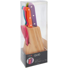 Charger l'image dans la galerie, Ensemble de couteaux de cuisine et support Quid Marbore (6 pcs)