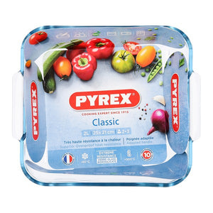 Plat de Four Pyrex Classic verre (21 x 21 cm)