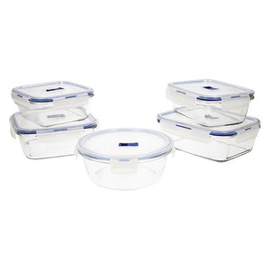 Ensemble de Boîtes à Lunch Luminarc Pure Box Active (5 pcs) Verre