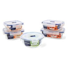 Charger l&#39;image dans la galerie, Ensemble de Boîtes à Lunch Luminarc Pure Box Active (5 pcs) Verre