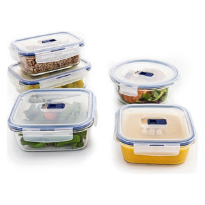 Ensemble de Boîtes à Lunch Luminarc Pure Box Active (5 pcs) Verre