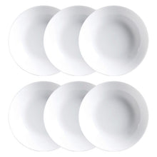 Charger l&#39;image dans la galerie, Service de vaisselle Luminarc Diwali 6 pcs Blanc verre (20 cm)