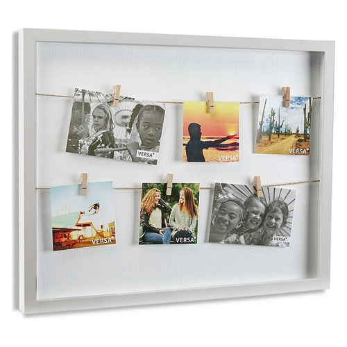 Cadre Photos Minimaliste Bois MDF (3,5 x 52,5 x 42,8 cm)