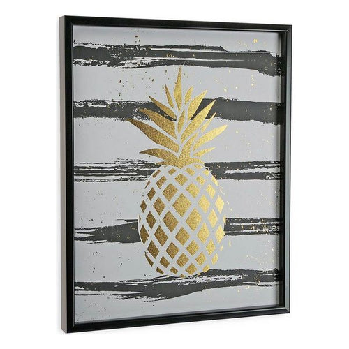 Cadre Toile (4 x 50 x 40 cm) Ananas