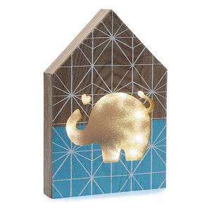 Boîte Décorative Elephant Bois (3,5 x 25 x 17 cm)