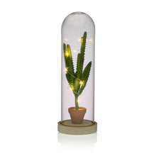 Charger l&#39;image dans la galerie, Cloche Cactus LED (10,3 x 31,5 x 10,3 cm)