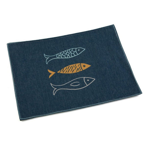 Dessous de plat Blue Bay Polyester (36 x 0,5 x 48 cm)