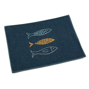 Dessous de plat Blue Bay Polyester (36 x 0,5 x 48 cm)