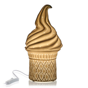 Lampe de bureau Ice Cream Porcelaine (13,7 x 27 x 13,7 cm)