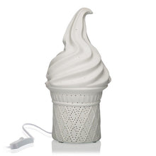 Charger l&#39;image dans la galerie, Lampe de bureau Ice Cream Porcelaine (13,7 x 27 x 13,7 cm)