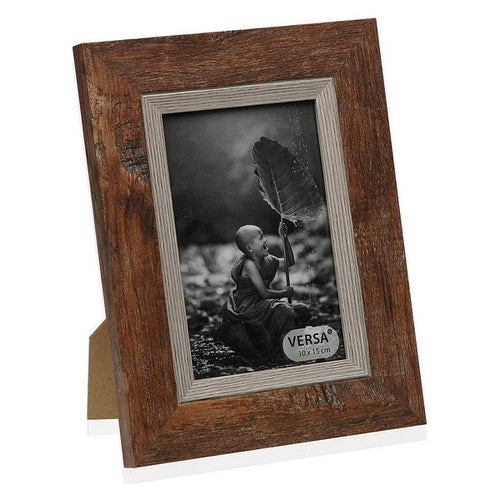 Cadre Photos Bois MDF Marron
