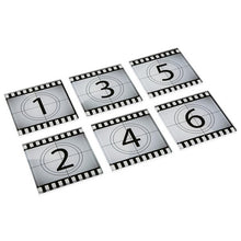 Charger l'image dans la galerie, Dessous de verres Verre Numéros (6 pcs)