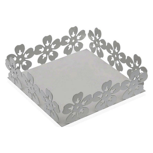Porte-serviettes Métal Fleurs