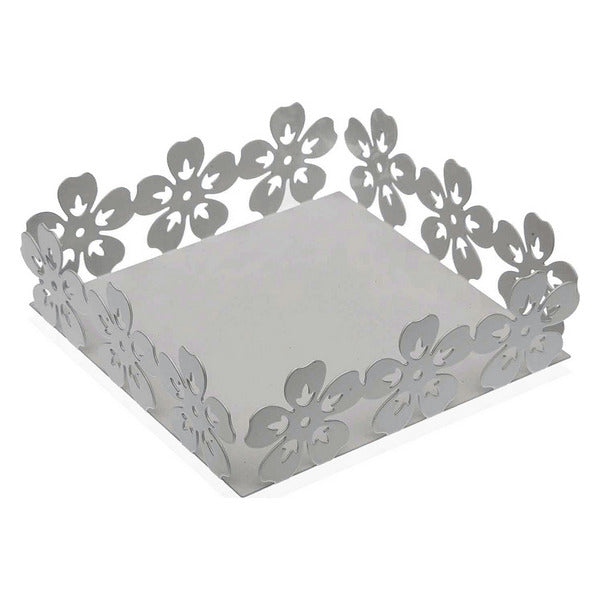 Porte-serviettes Métal Fleurs