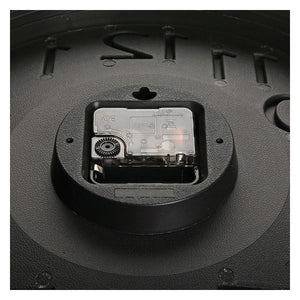 Horloge Murale Plastique (4,3 x 30 x 30 cm) Argent