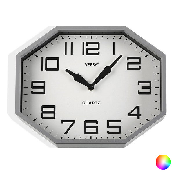 Horloge Murale (Ø 32 cm) Plastique (6,7 x 26 x 32 cm)