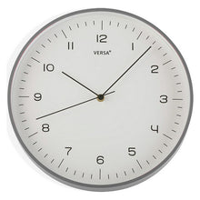 Charger l&#39;image dans la galerie, Horloge Murale Plastique (4,5 x 31,5 x 31,5 cm) Gris