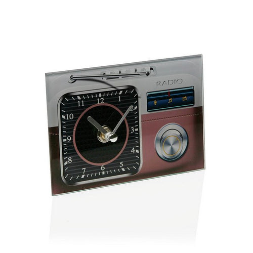 Horloge de table Verre (4 x 10 x 14,5 cm)