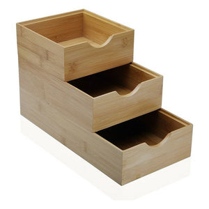 Boîte Multiusage Bambou (15,2 x 6,4 x 30,5 cm)