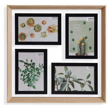 Charger l&#39;image dans la galerie, Porte photos mural Bois (3 x 34,5 x 34,5 cm)