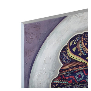 Cadre Femme Ethnique Toile (2,8 x 90 x 120 cm)